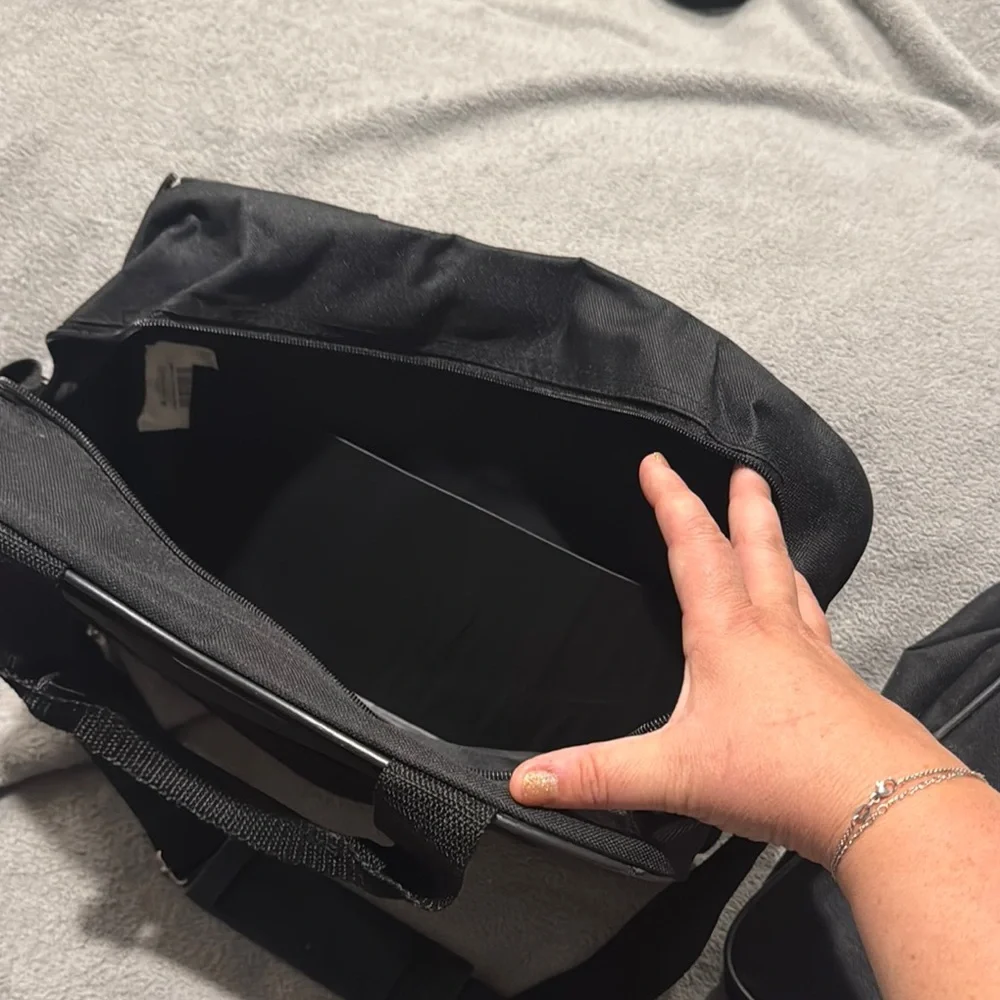 Black Men's Travel Bag